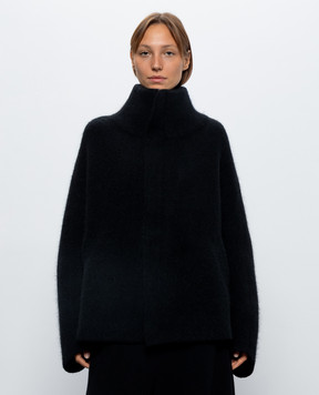 BOBOUTIC Black coat with wool 5180