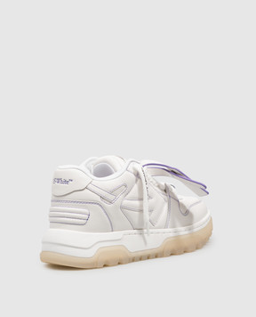 Off-White Out Of Office Chunky White Leather Sneakers OF05740101