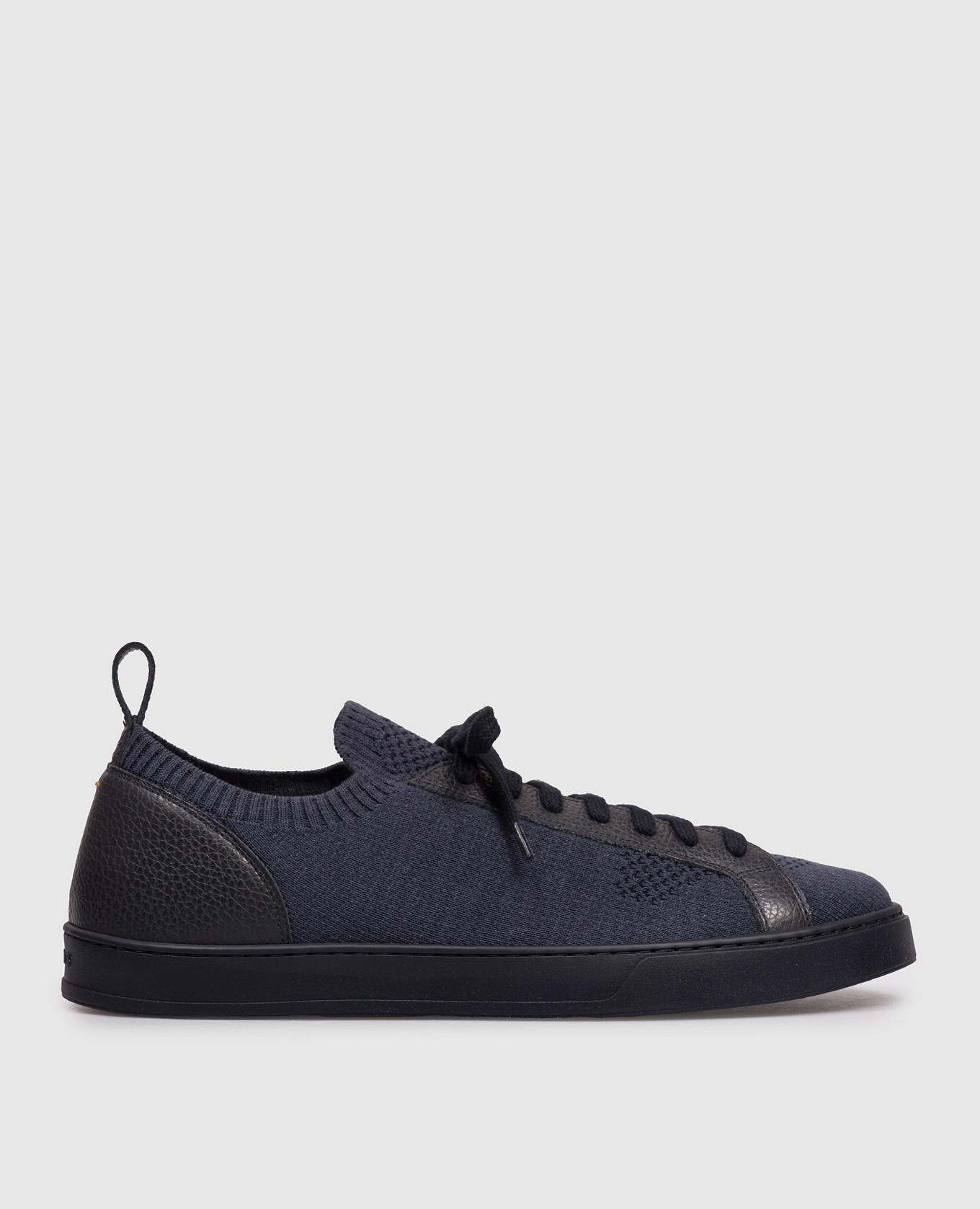 Blue combination sneakers