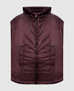 Max Mara Burgundy vest CAMBRA MTCAMBRA