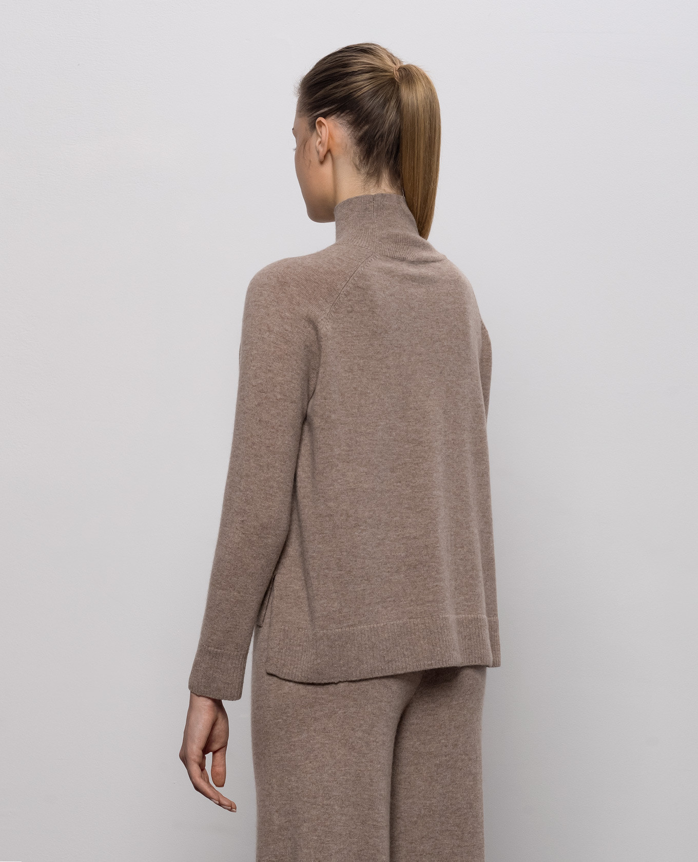 Beige ZARINA golf jacket made of wool and cashmere Max Mara Weekend 4
