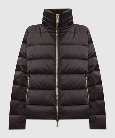 Dark brown down jacket ARGENTEA