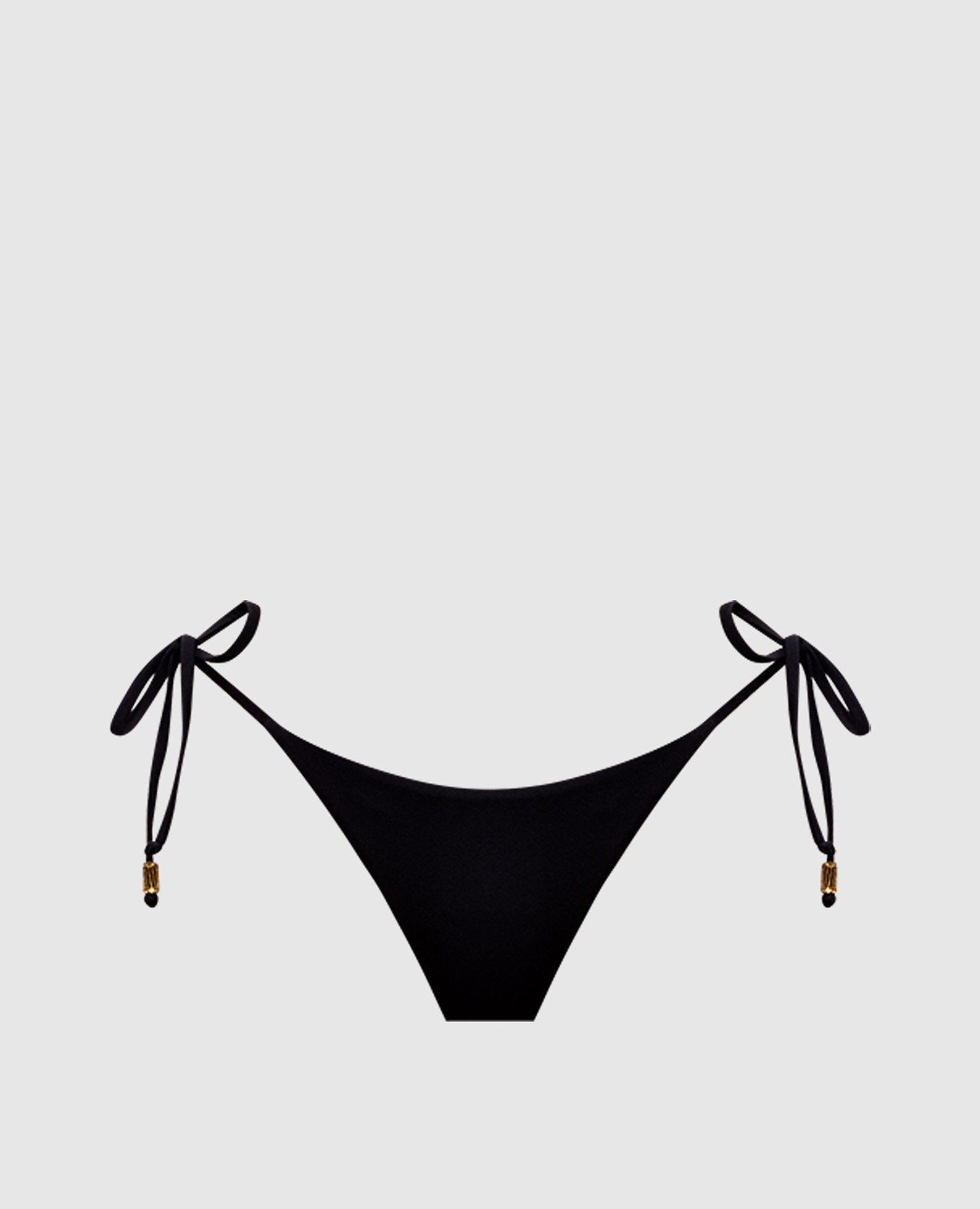 Zwarte bikinibroek met logo