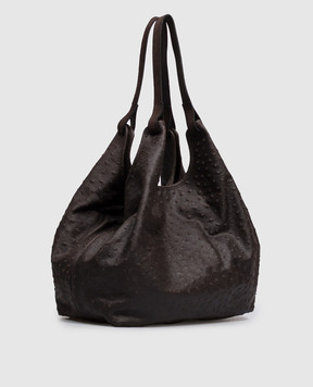 Gianni Chiarini Dua brown leather tote bag BS12670STEMU