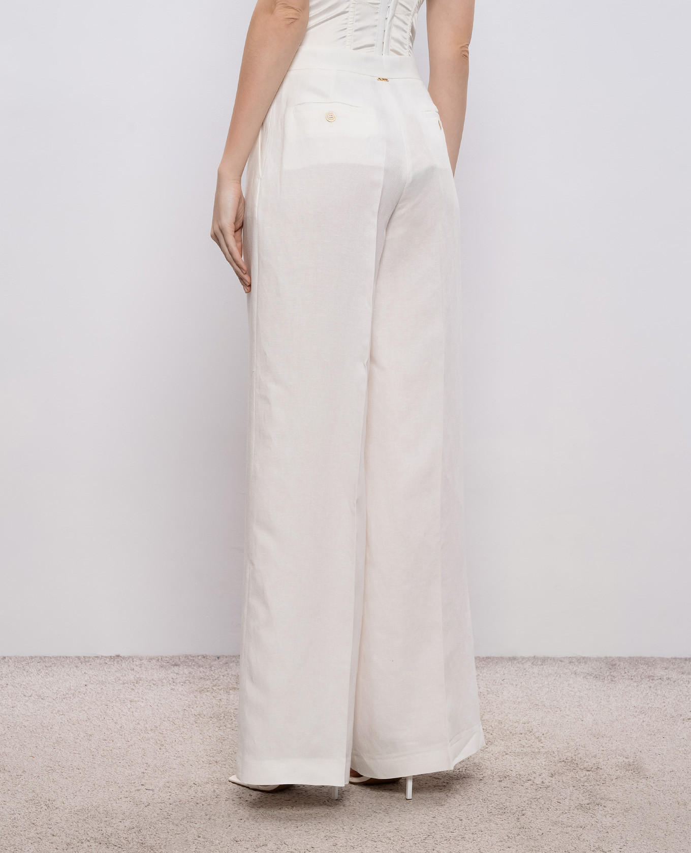 

White linen pants Twinset