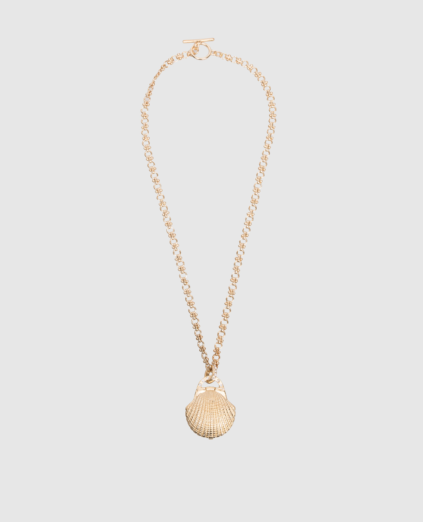 

Tivela gold chain with pendant Oceanus, Golden