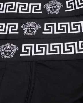 Versace Medusa black trunks set 10249111A17881