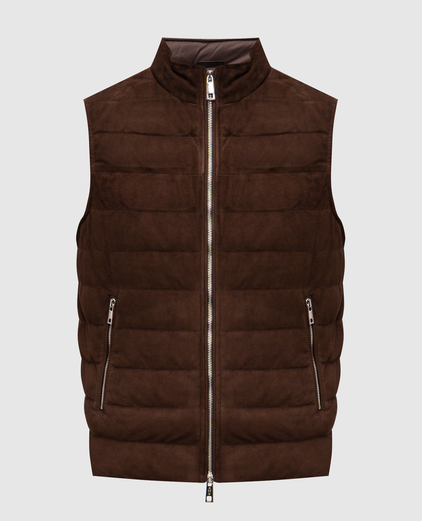 

Brown suede vest Stilnology