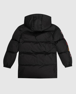 Off-White Children's black jacket with Arrow logo print 44GEJ001F26F002