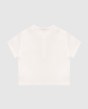 Dolce&Gabbana Children's T-shirt with monogram logo L14S69FU628