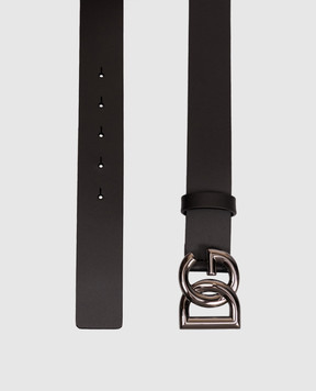 Dolce&Gabbana Black leather belt BC4644AX622