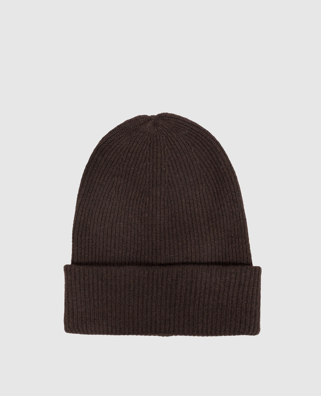 Stockholm dark brown cashmere hat