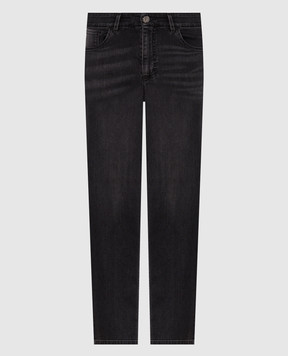 Stefano Ricci Gray jeans with a worn effect M8T63B2120T812B