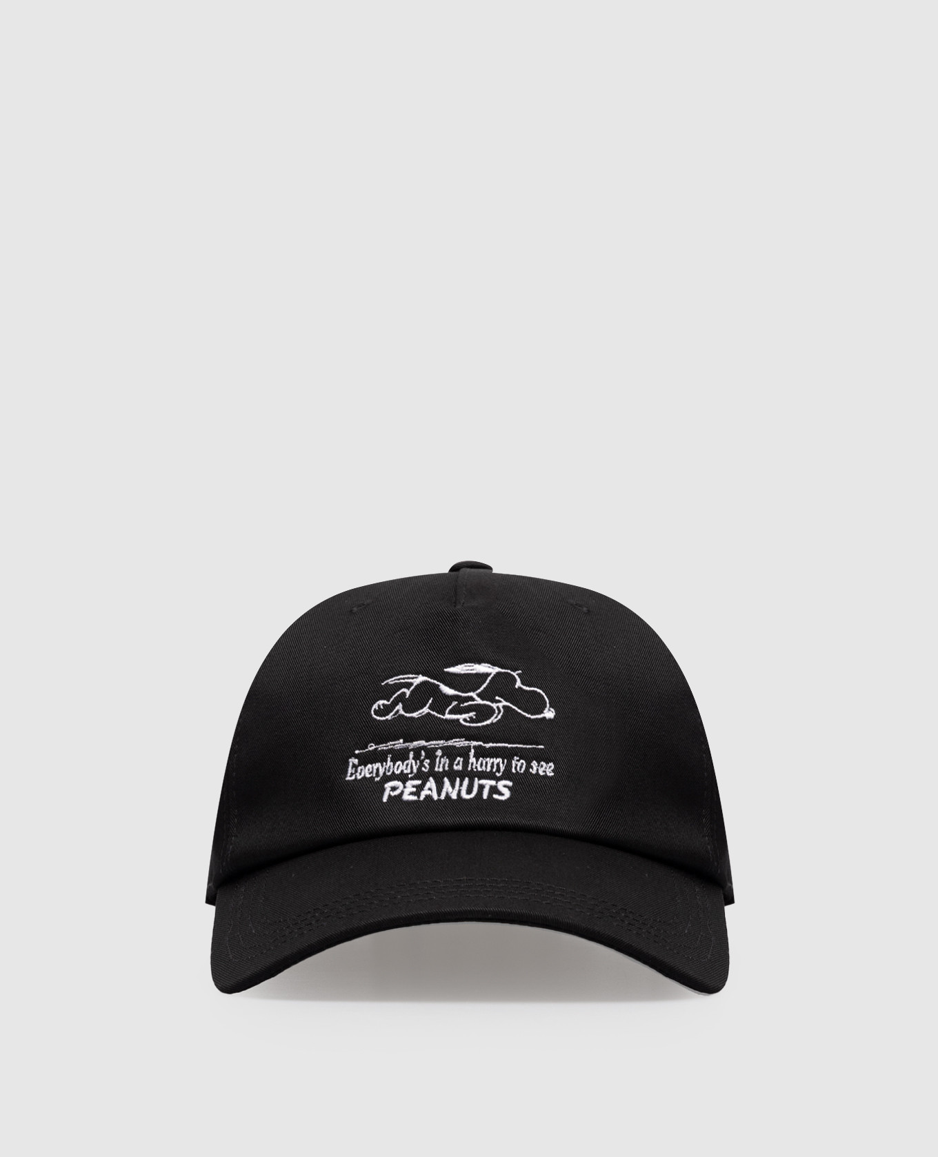 

Black cap with Peanuts embroidery Iceberg