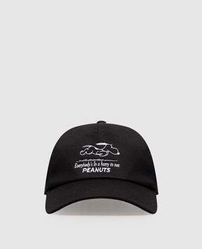 Iceberg Black cap with Peanuts embroidery 71056967