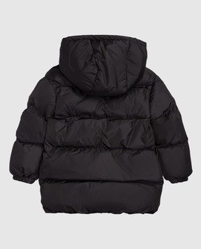 Off-White Children's black jacket with logo 44GEJ001F5F001