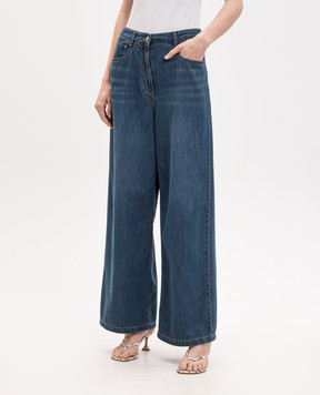 Juun.j Blue jeans with a worn effect JW6421W52P