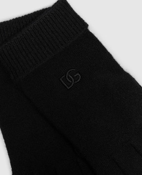 Dolce&Gabbana Black cashmere gloves FX11KZJBW2E