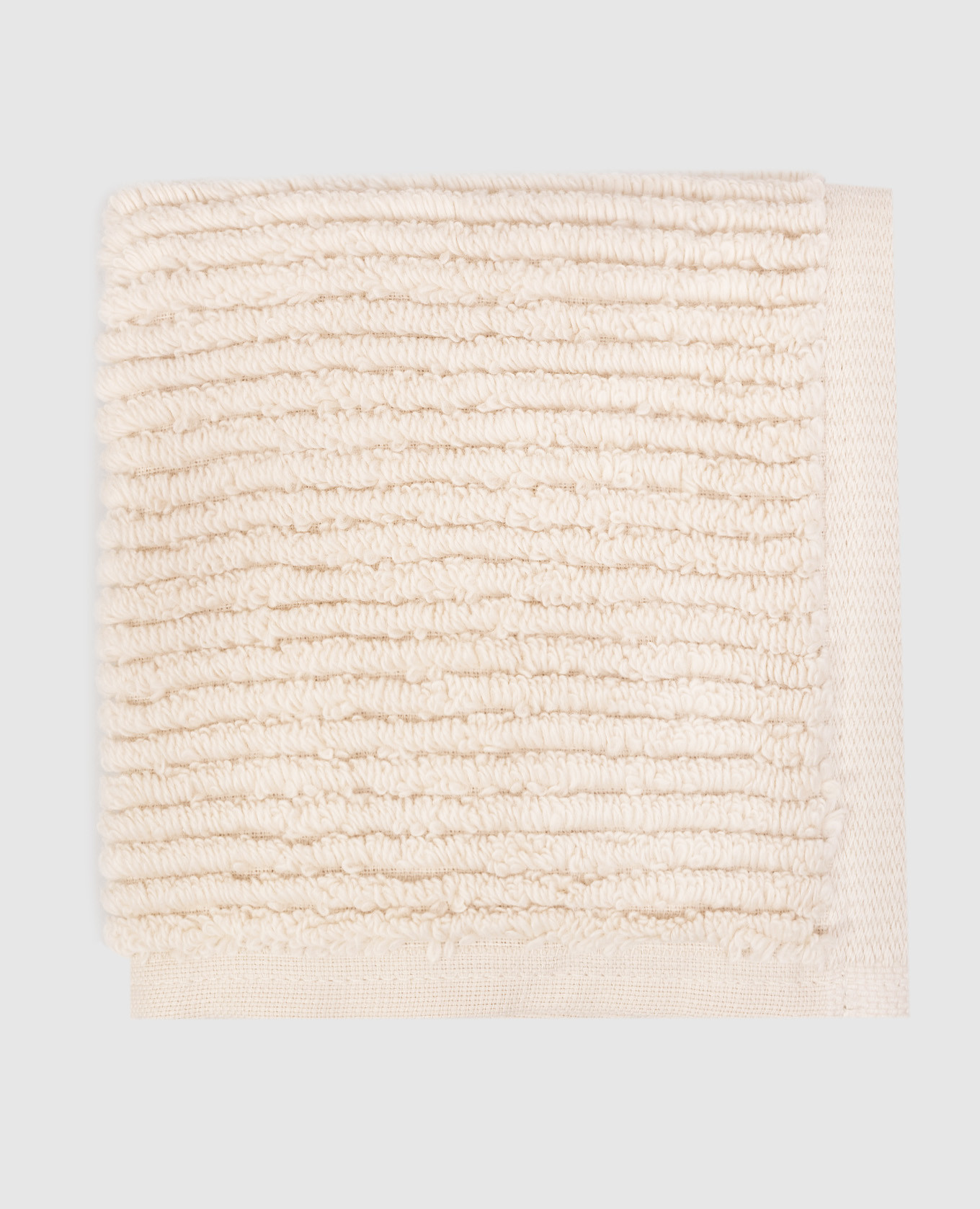 

Beige Terry Face Towel Raya Hamam