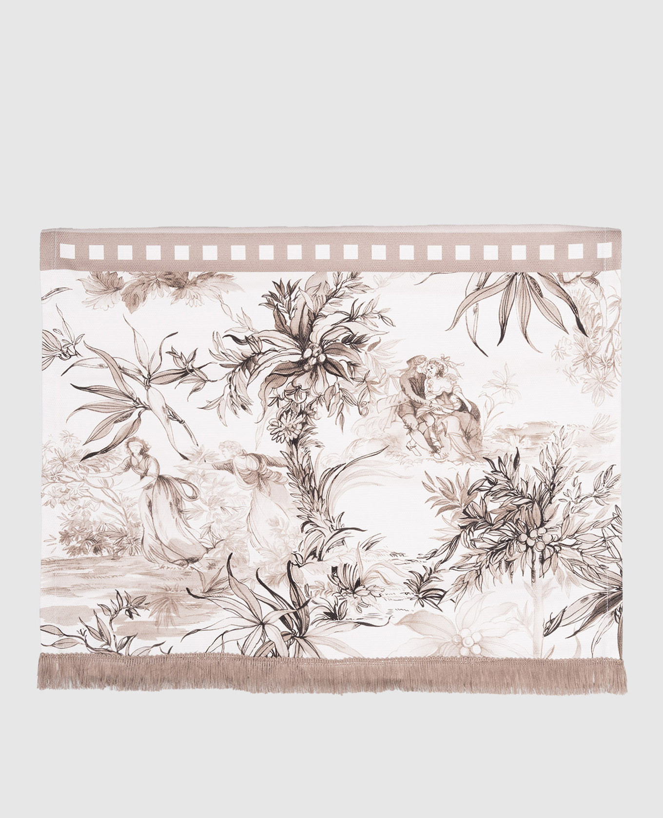 

White table runner Versailles Baci Milano