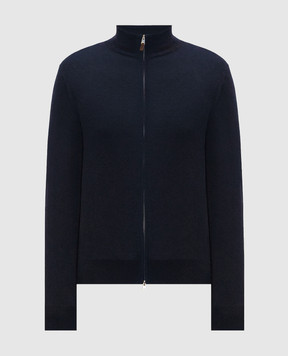 Cashmere&Whiskey Blue cashmere cardigan MU867A1312525R