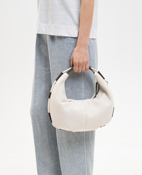 Peserico Ivory hobo bag S38384C0CC832