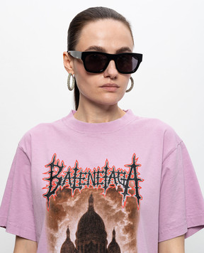 Palm Angels Black Clifton sunglasses PA1037100753