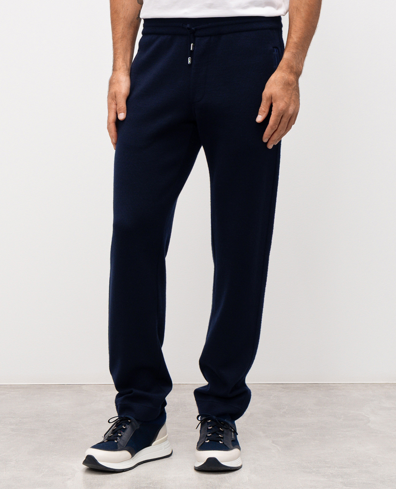 

Blue wool, cashmere and silk tracksuit Stefano Ricci