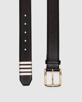 Thom Browne Black leather belt MCX049A00198