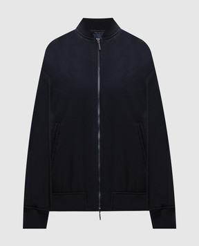 Max Mara BALCO blue bomber jacket MMLBALCO