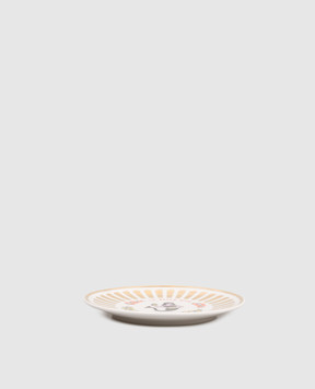 Bitossi Home White porcelain souvenir plate Mermaid BEL20105