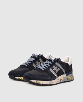 Premiata Blue combination sneakers LANDER LANDER