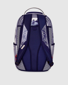 Sprayground Children's glossy backpack PORCELAIN WAVE 910B8785NSZ