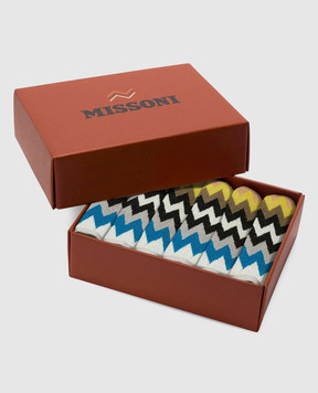 Missoni Home Set of terry face towels Best 6 pcs 1E3SP99183