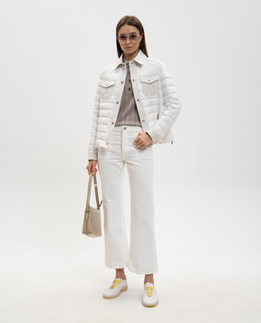 MooRER White ESRA combination jacket ESRA24XWHITE
