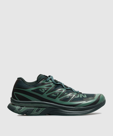 Green sneakers