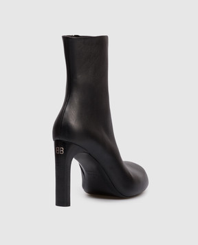 Balenciaga Fargo black leather ankle boots 844897WBDH5
