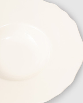 Geminiano Cozzi 1765 Burano white porcelain pasta plate SKBBU26251000