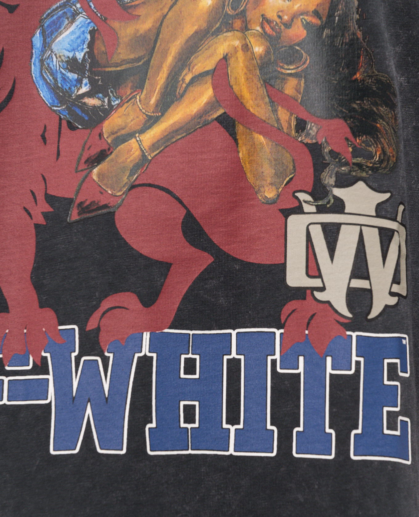 

Gray T-shirt with print Off-White, Grey