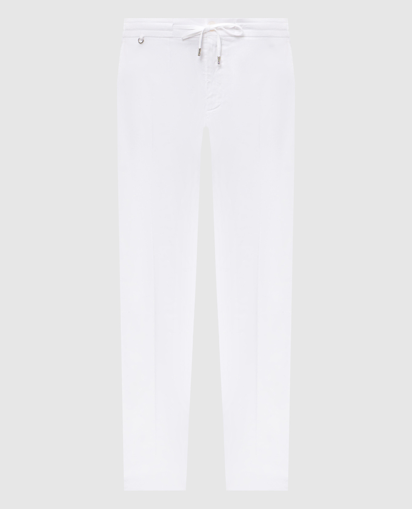 

White linen pants Stefano Ricci