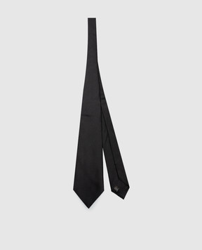 Dolce&Gabbana Black silk tie FT049RGDB4K