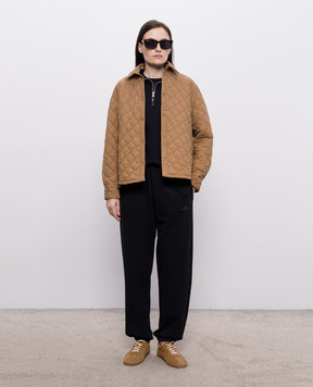 Herno Brown quilted jacket GI000351D12456Z