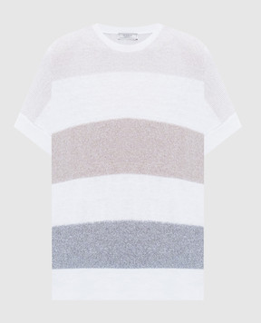 Peserico Striped linen top S99116F129056U