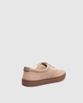 Brunello Cucinelli Brown suede sneakers MZUEIVZ354