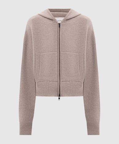 Beige Lilia cashmere sports jacket
