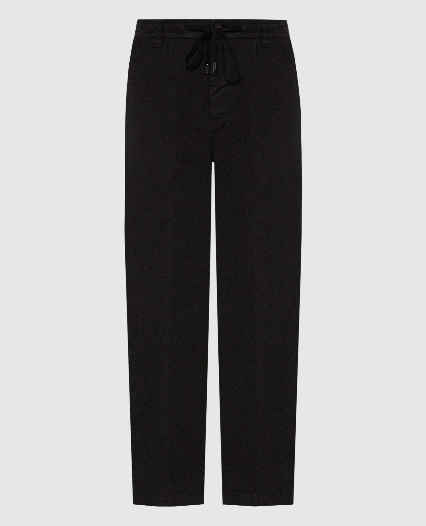 Black cotton pants
