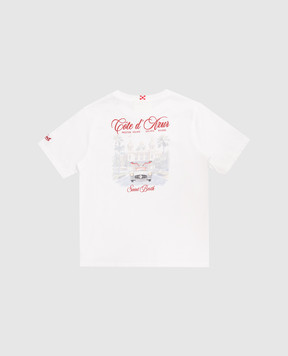 MC2 SAINT BARTH Portland Kids White T-Shirt PRL000100384L