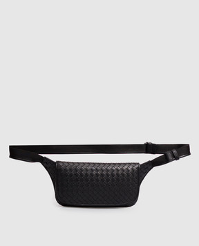 Bottega Veneta Black leather Veneto belt bag 876334V6SE0