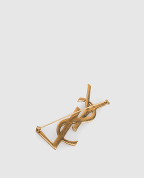 Saint Laurent CASSANDRE gold brooch 700582Y1500