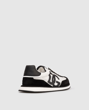 Dolce&Gabbana White DG CUSHION combination sneakers CS2288A5355